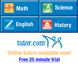 Tutor.com free trial offer